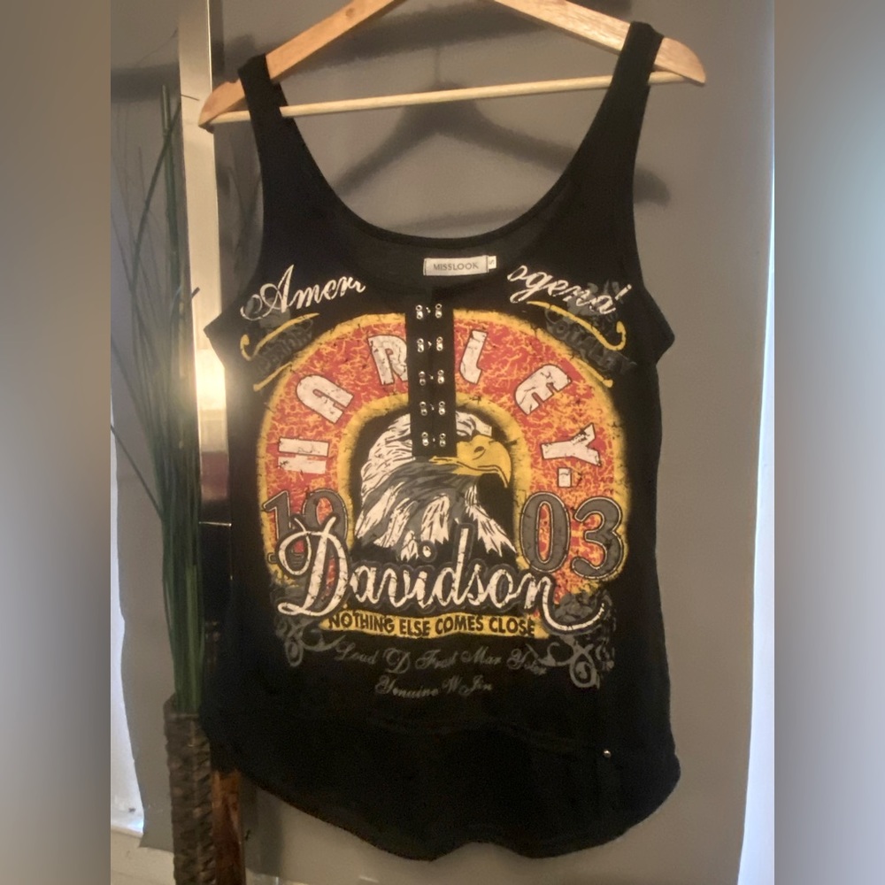 Womens Graphic Tank Top S